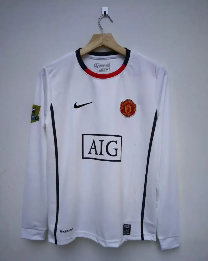 UNITED MANCHESTER FULL SLEEVE WHITE JERSEY