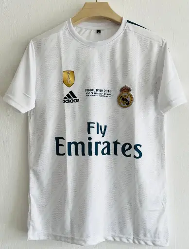 REAL MADRID WHITE JERSEY