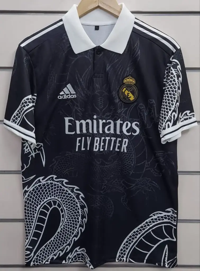 Black Real Madrid Jersey