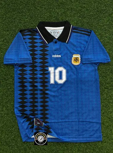 ARGENTINA  RETRO BLUE JERSEY