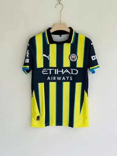 HALAND / FODEN / RODRIGO MANCHESTER CITY BLUE&YELLOW JERSEY