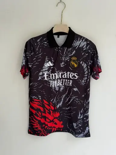 REAL MADRID DRAGON KIT BROWN JERSEY