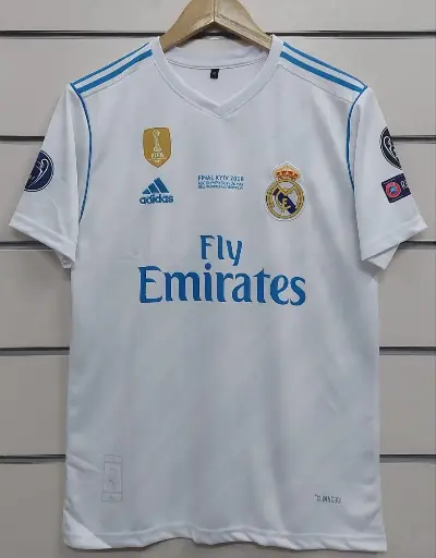 RONALDO REAL MADRID 2017/2018 HOME KIT WHITE JERSEY